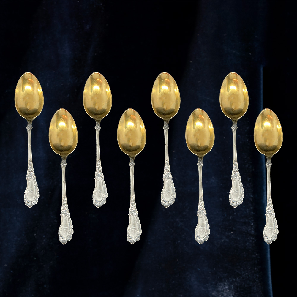 Empire style Italian coffee spoons